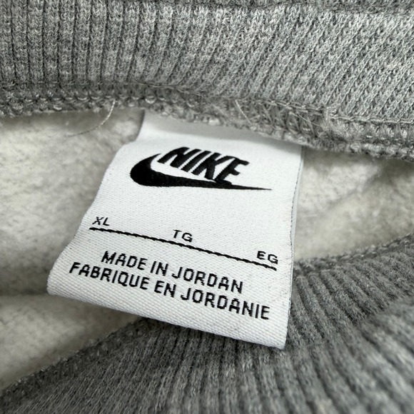 Nike Phoenix Fleece High Waisted Shorts Womens XL Sweat Shorts Grey FD1409-063 - Picture 2 of 10